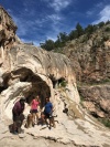 We got to visit with our friends Wanda, Jim and Roman. We went hiking around Jemez Falls