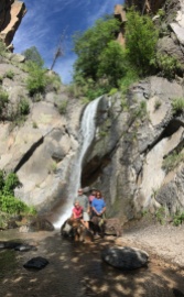 Who would have thought that there would be so much water in the desert. Great little spot we found called hidden falls