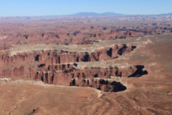 View from Canyonlands Island in the Sky